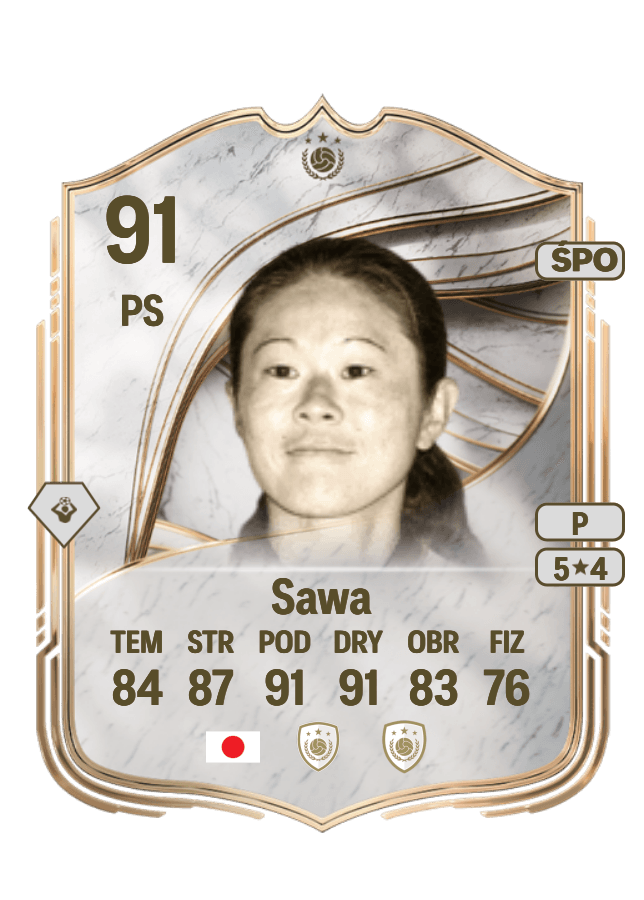 Homare Sawa card
