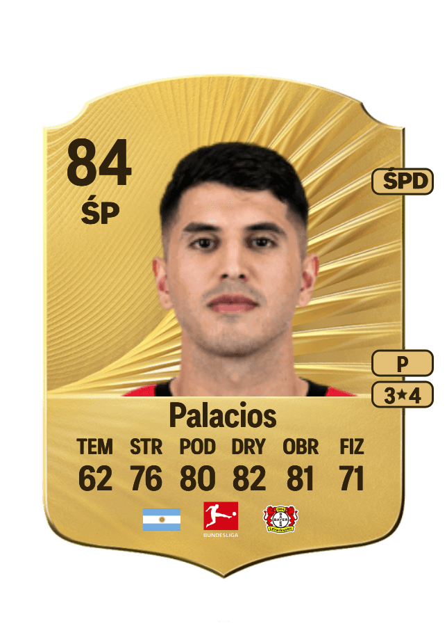 Exequiel Palacios card