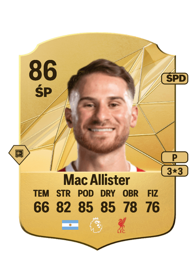 Alexis Mac Allister card