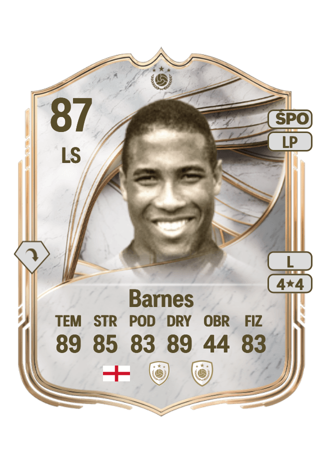 John Barnes card