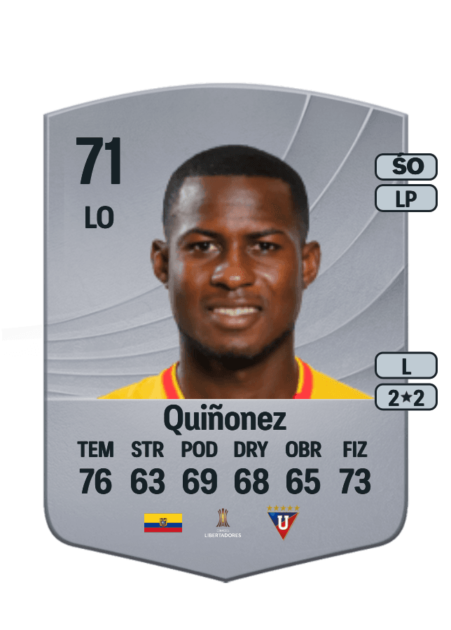 Leonel Quiñonez card