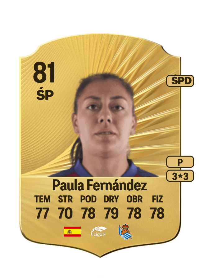 Paula Fernández card