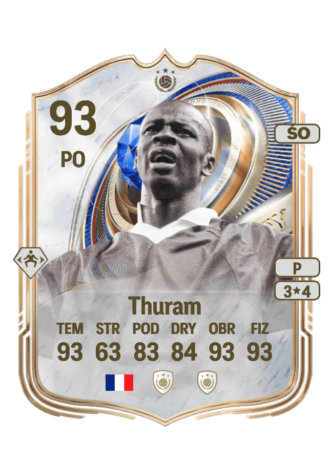 Lilian Thuram card