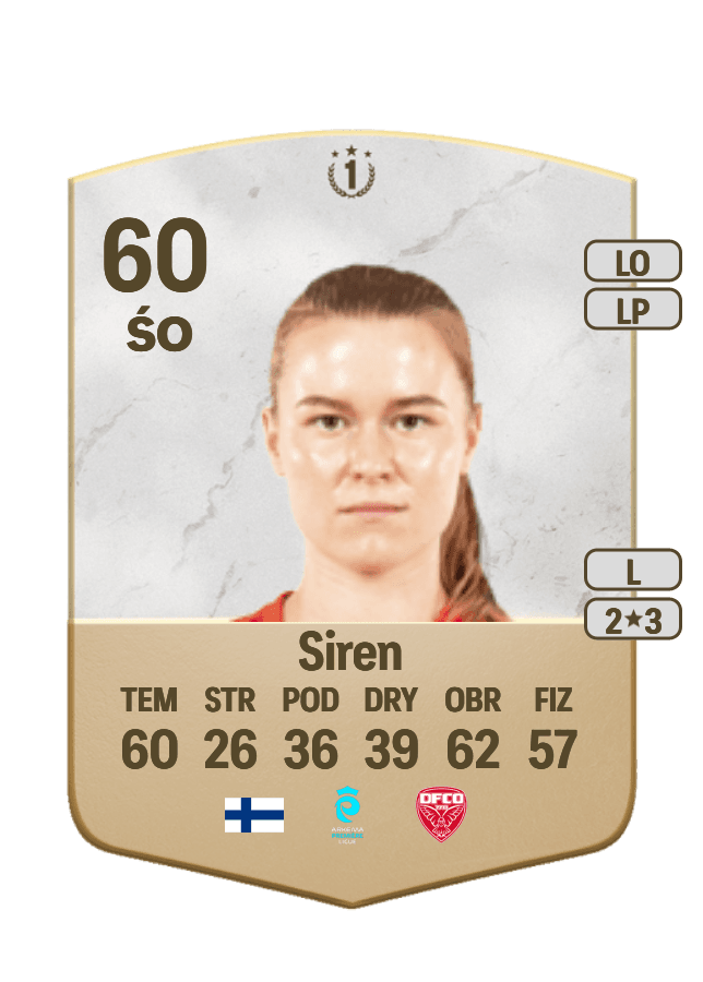 Emmi Siren card