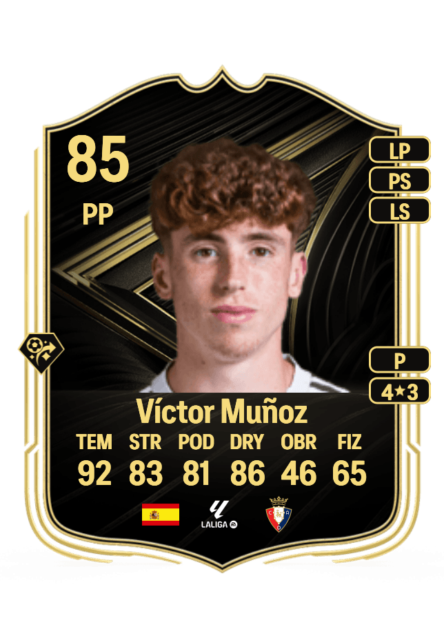 Víctor Muñoz card
