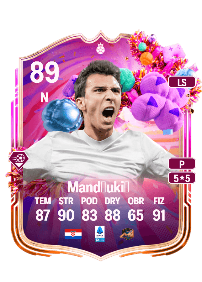 Mario Mandžukić card