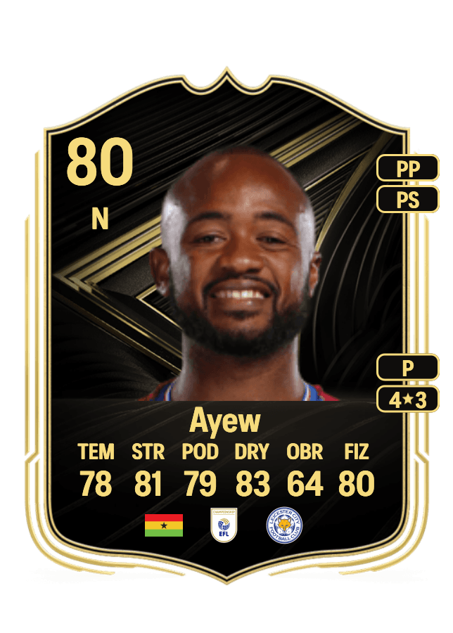 Jordan Ayew card