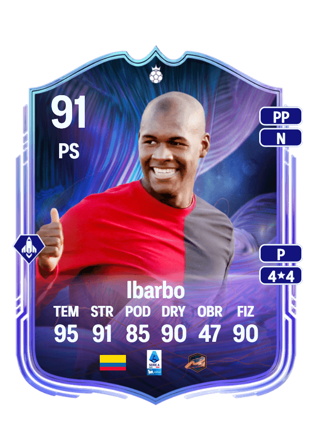 Víctor Ibarbo card