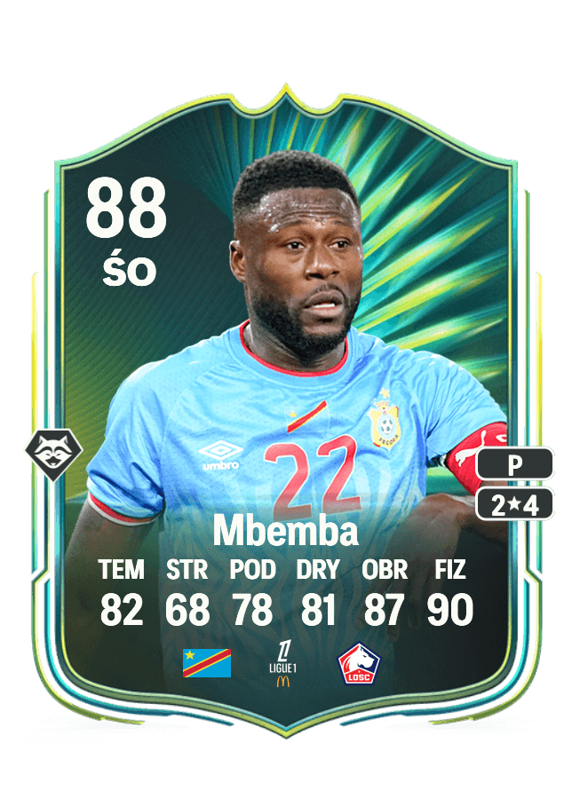 Chancel Mbemba card