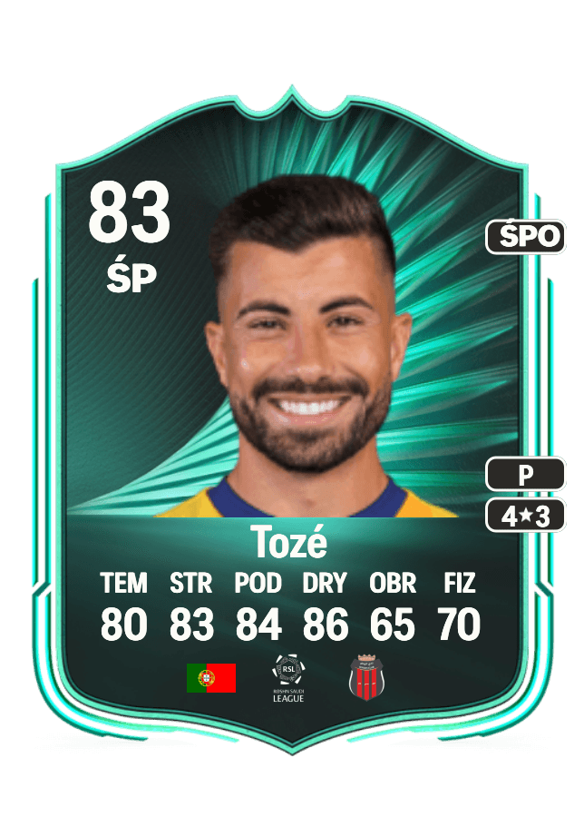 Tozé card