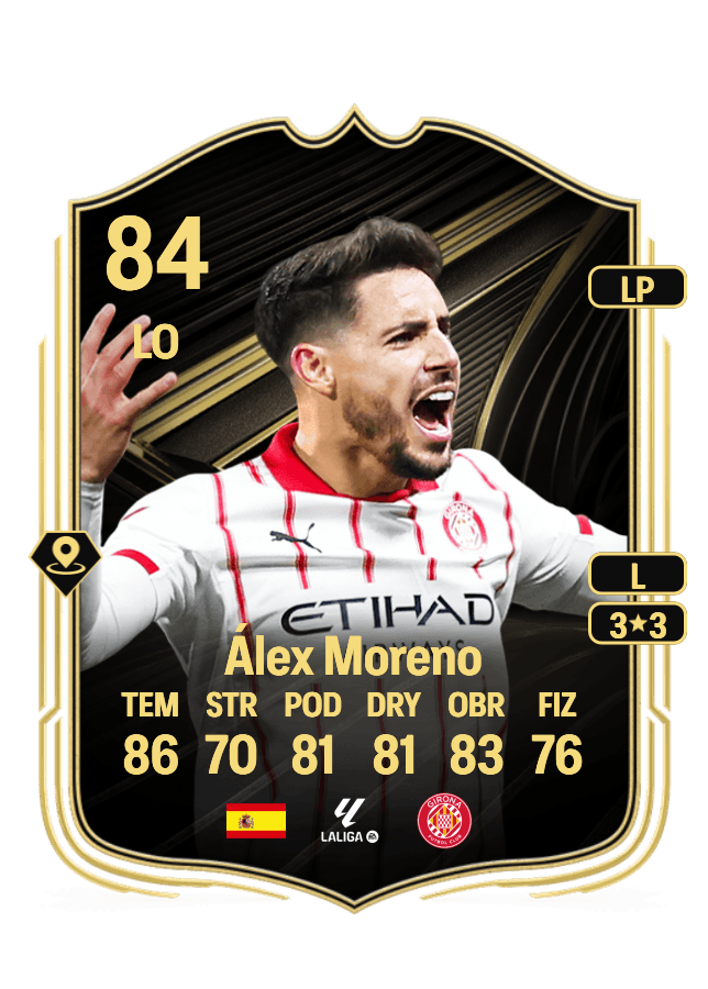 Álex Moreno card