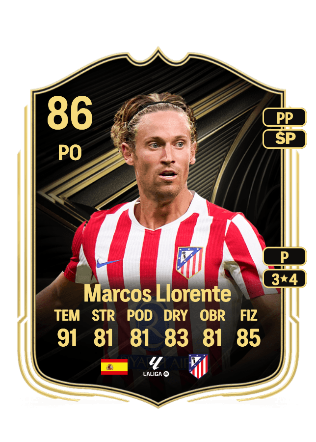 Marcos Llorente card