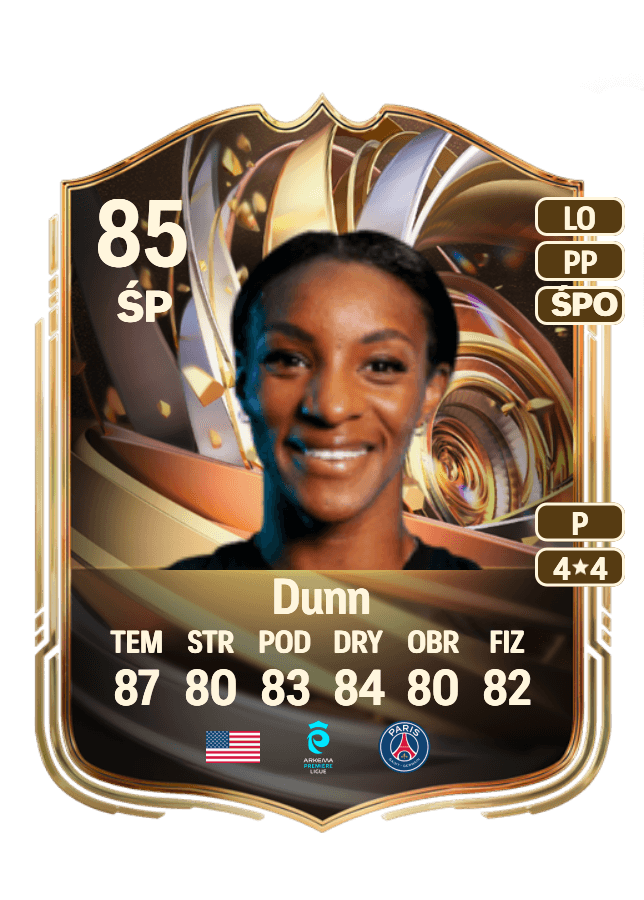 Crystal Dunn card