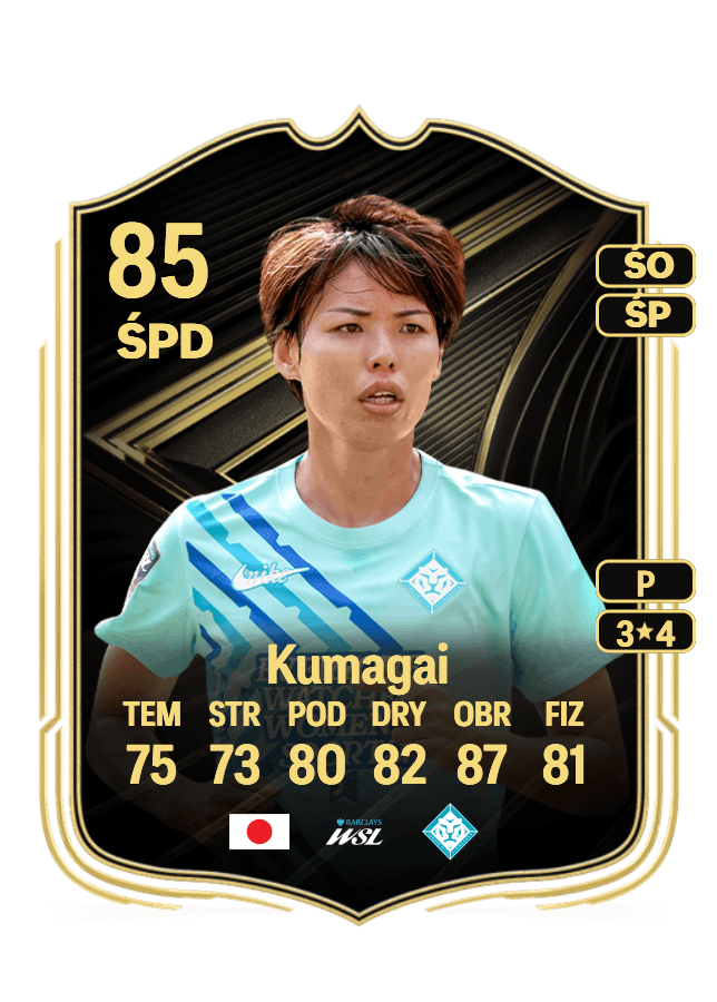 Saki Kumagai card