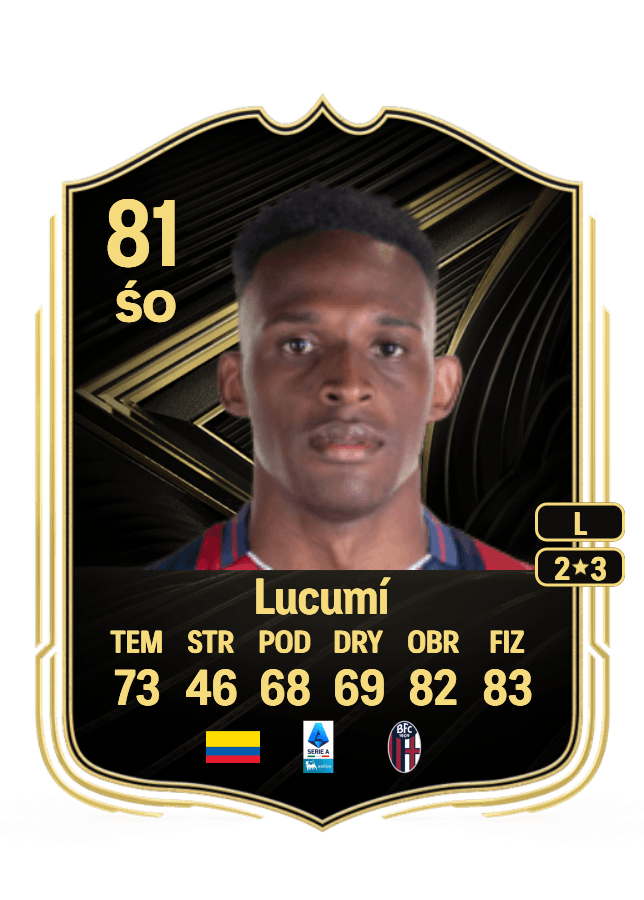 Jhon Lucumí card