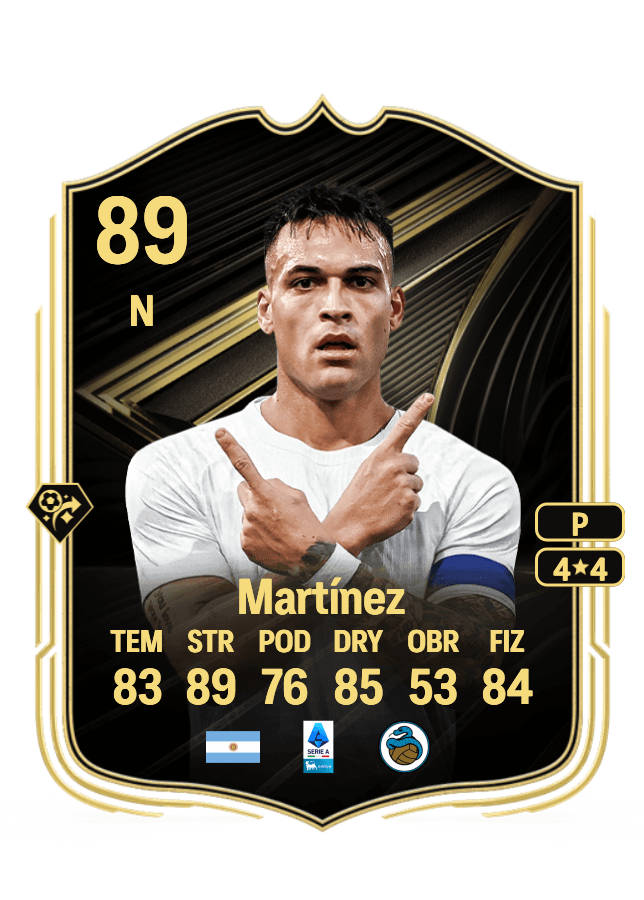 Lautaro Martínez card