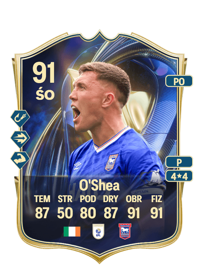 Dara O'Shea card