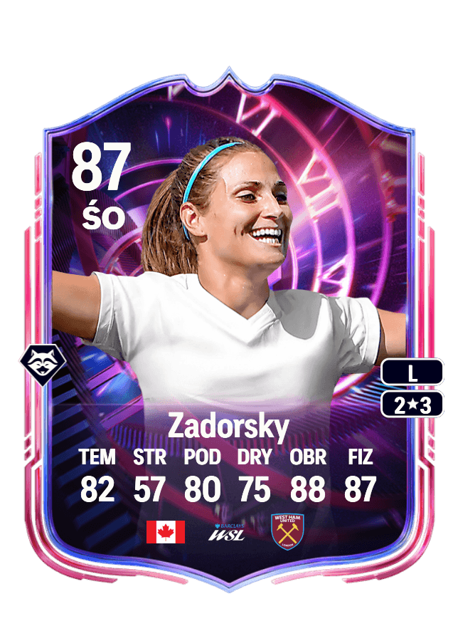 Shelina Zadorsky card