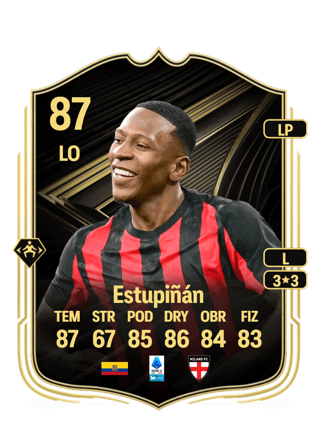 Pervis Estupiñán card