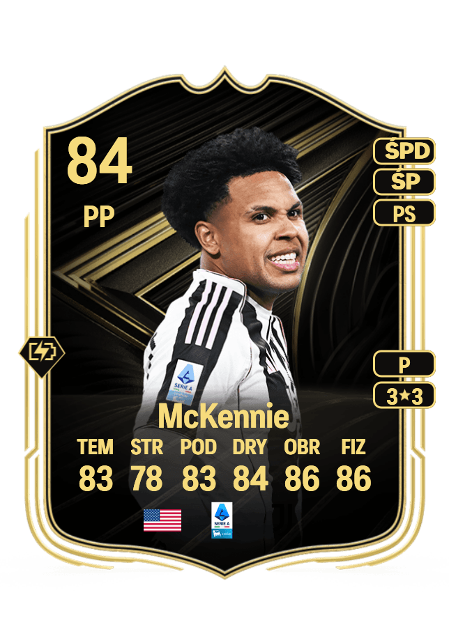 Weston McKennie card