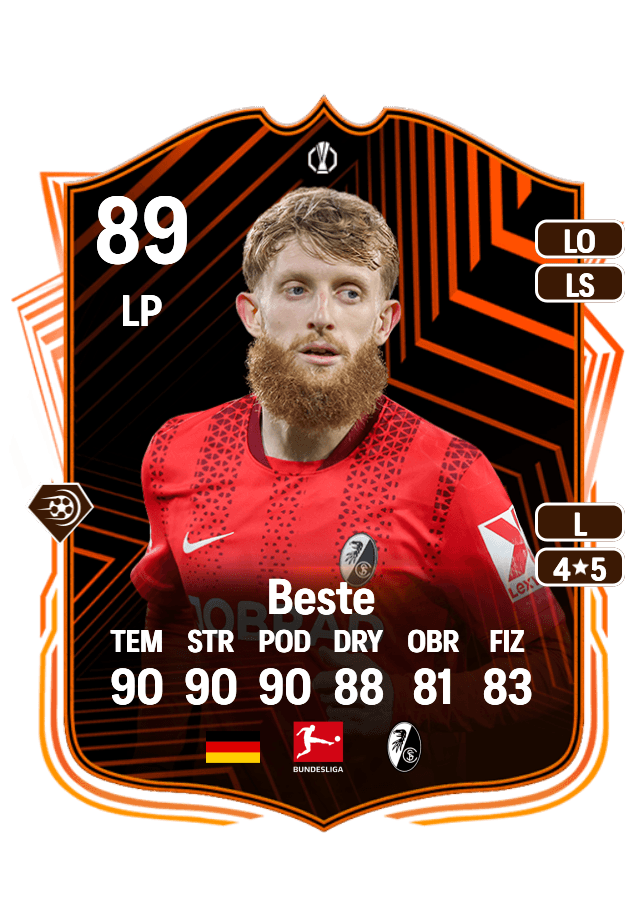 Jan-Niklas Beste card