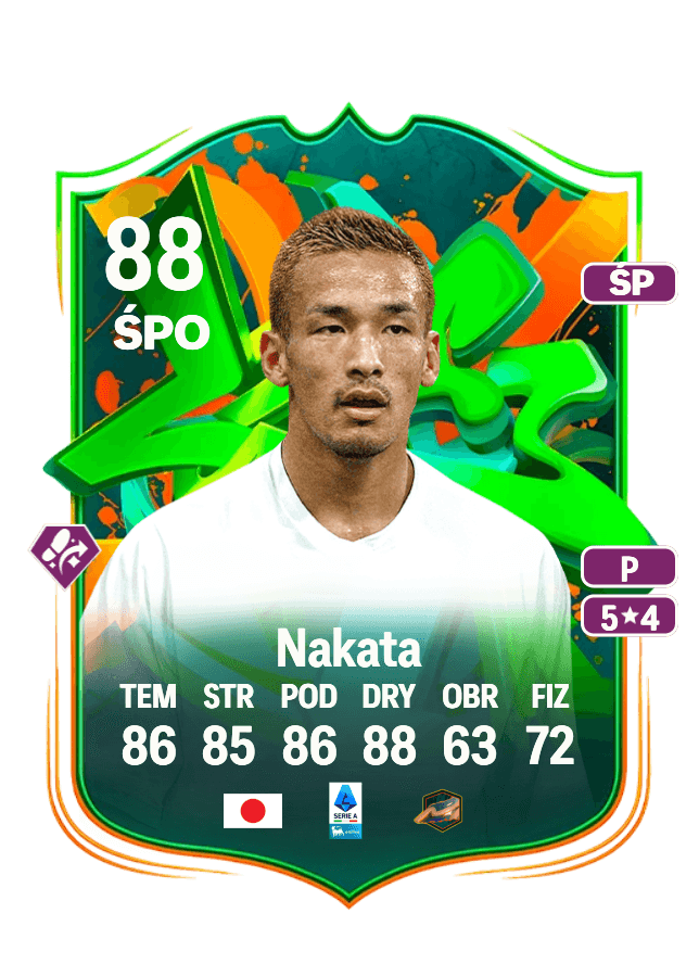 Hidetoshi Nakata card