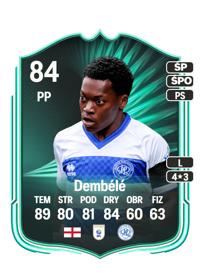 Karamoko Dembélé card