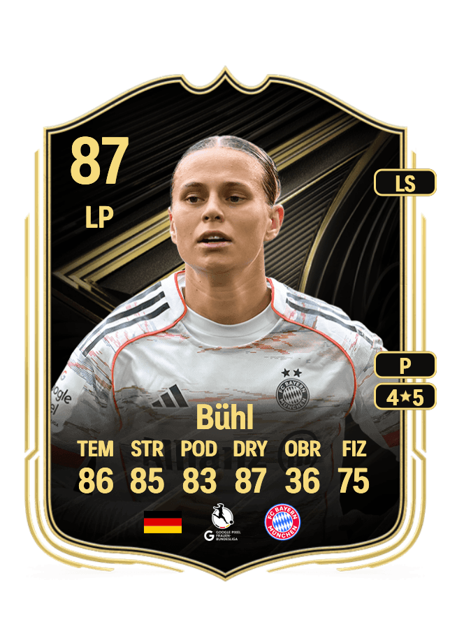 Klara Bühl card