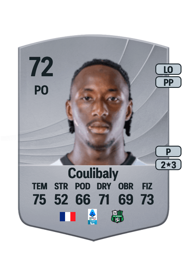 Woyo Coulibaly card