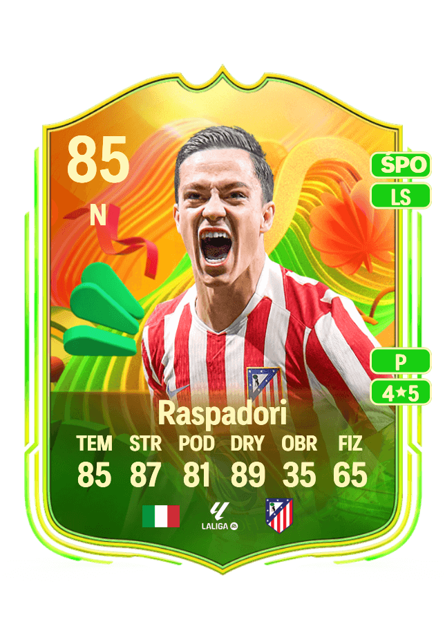 Giacomo Raspadori card