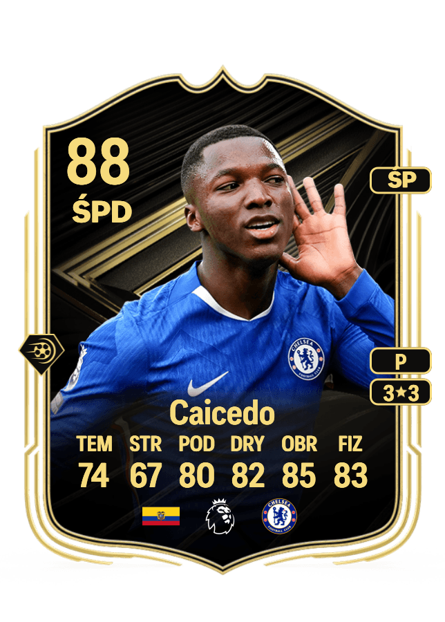 Moisés Caicedo card