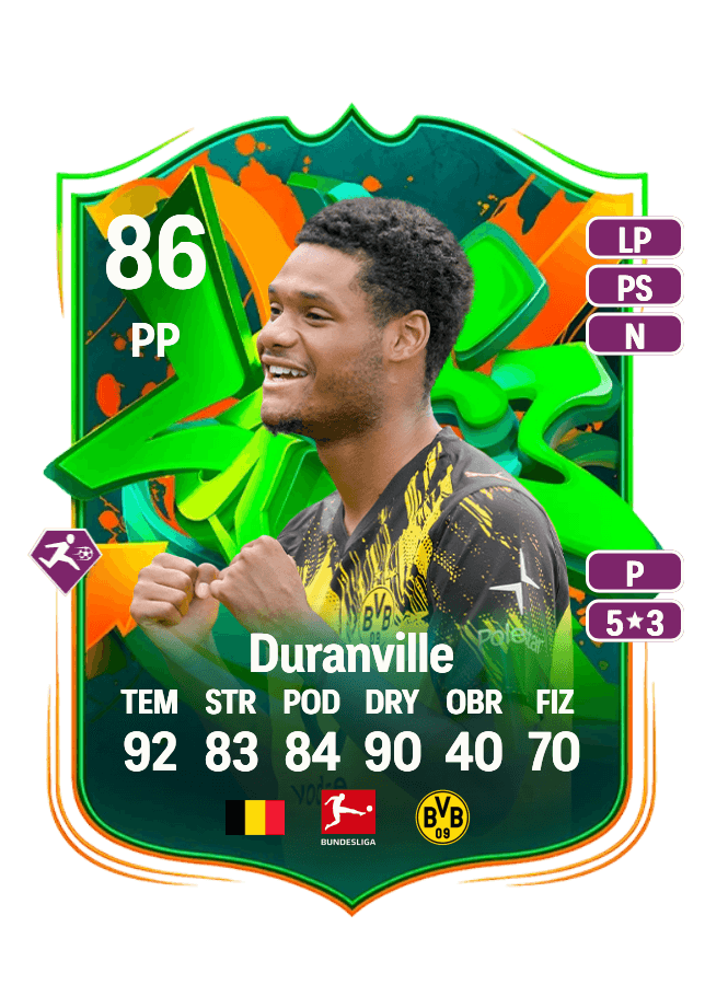 Julien Duranville card