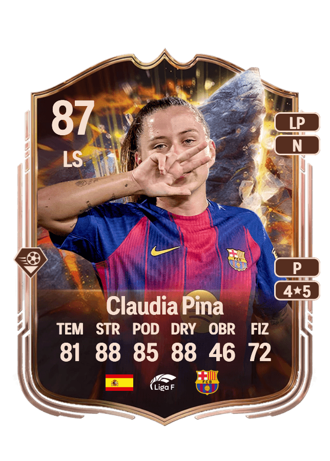 Claudia Pina card