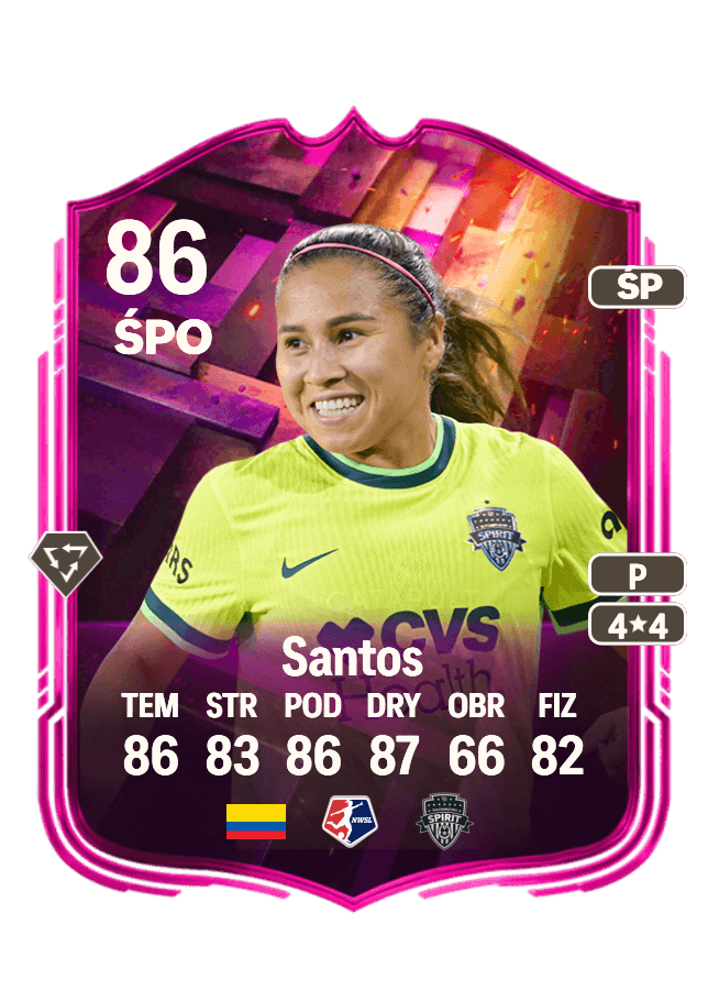 Leicy Santos card