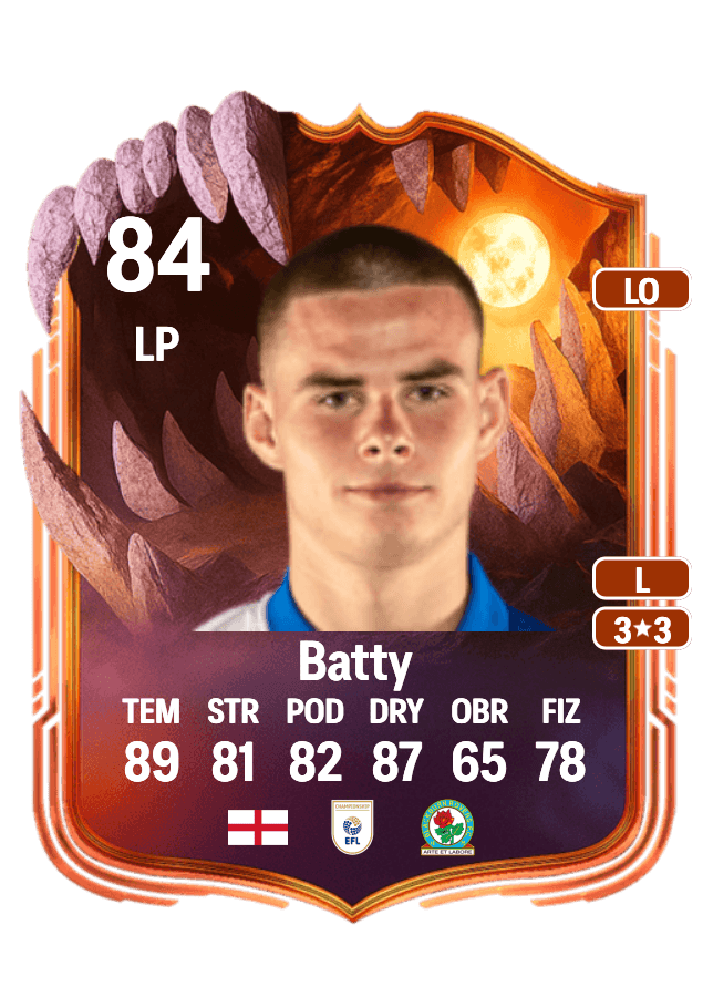 Jake Batty card