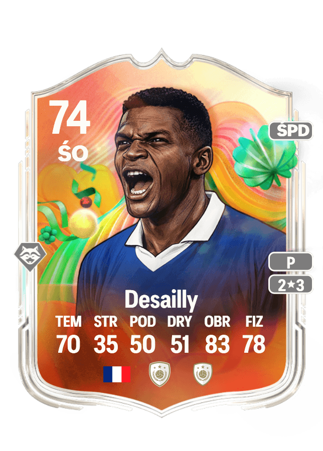 Marcel Desailly card