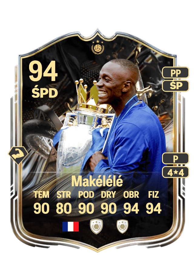 Claude Makélélé card