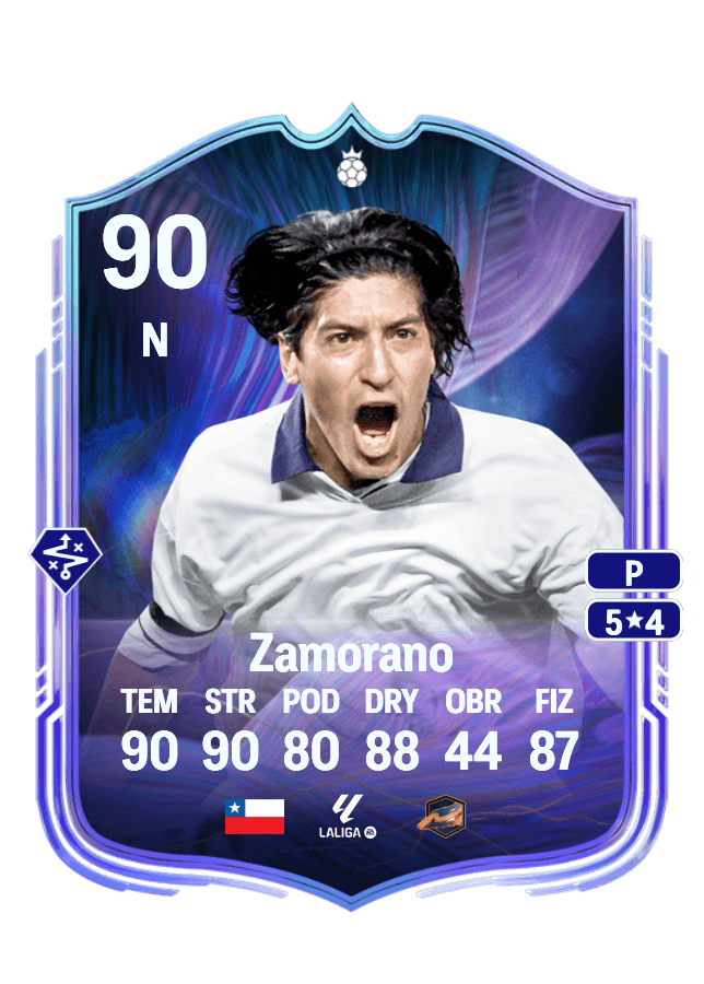Iván Zamorano card
