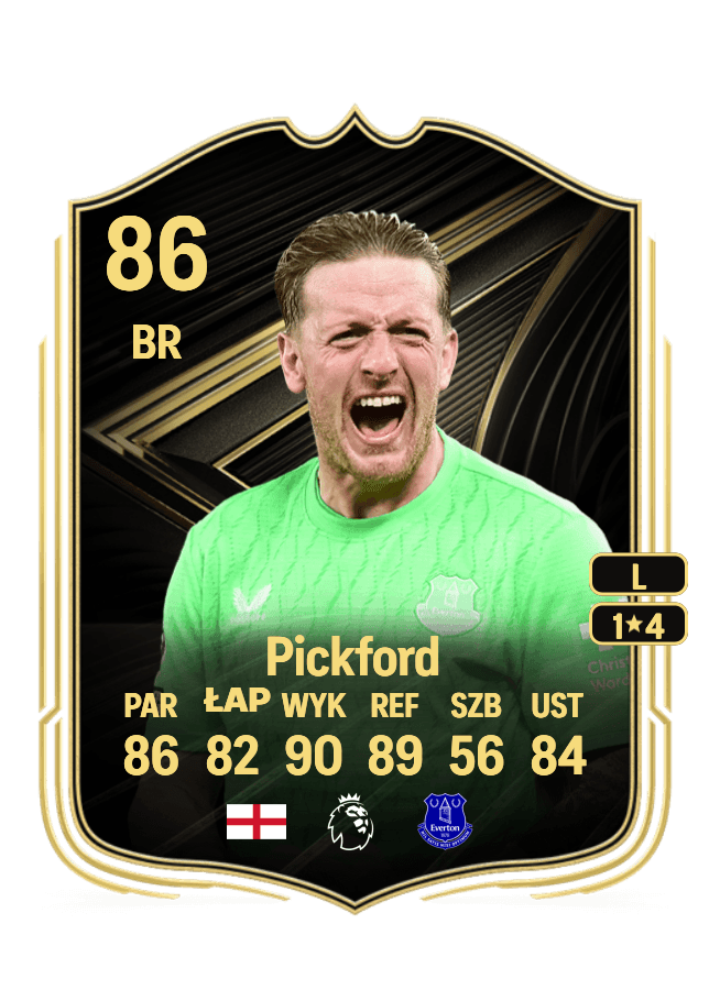 Jordan Pickford card