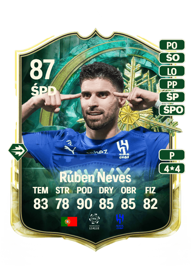 Rúben Neves card