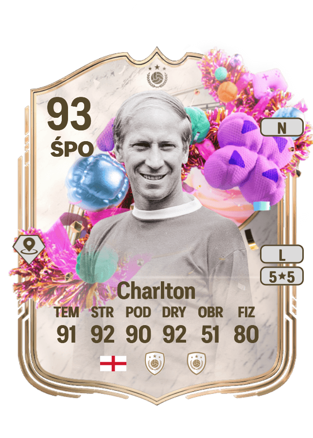 Bobby Charlton card