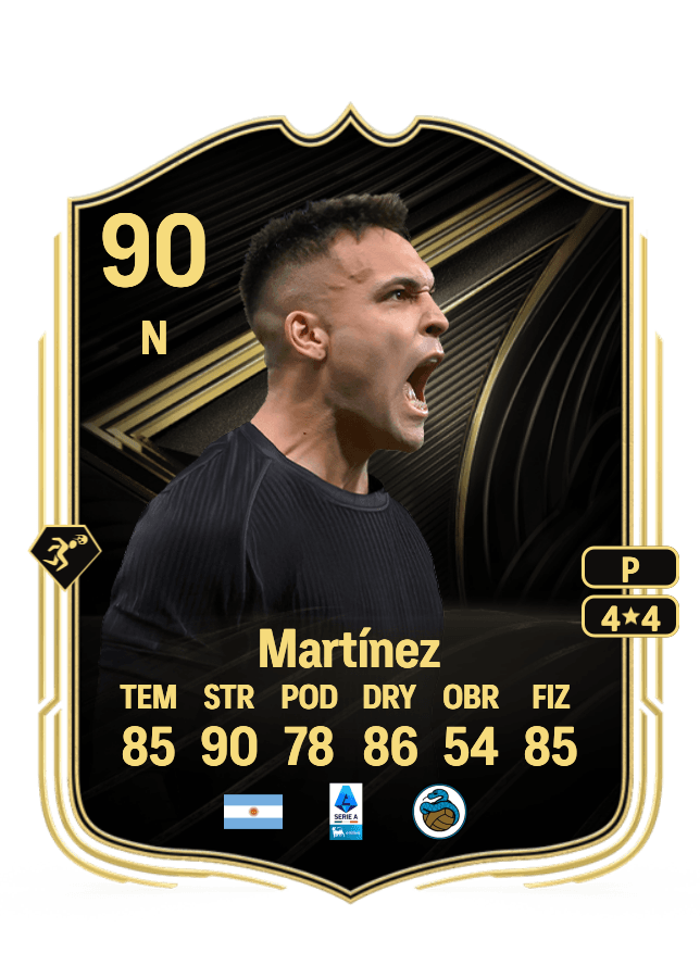 Lautaro Martínez card