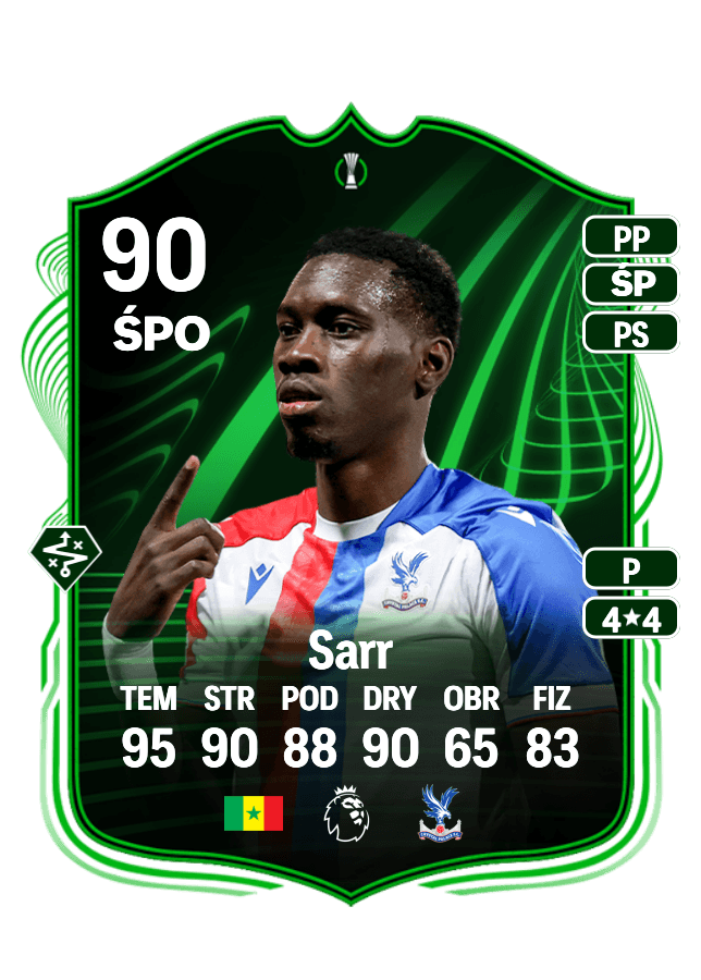 Ismaïla Sarr card