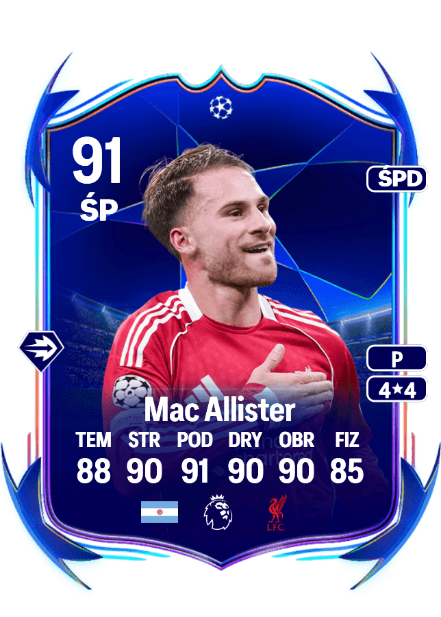 Alexis Mac Allister card