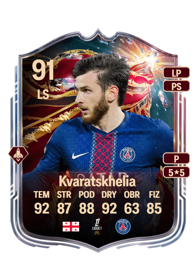 Khvicha Kvaratskhelia card