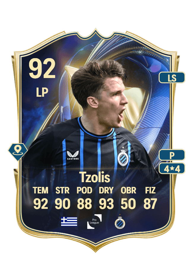 Christos Tzolis card