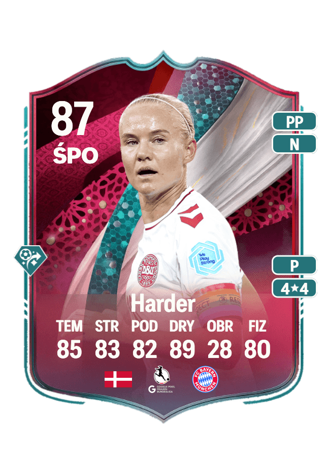 Pernille Harder card