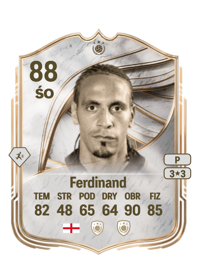 Rio Ferdinand card