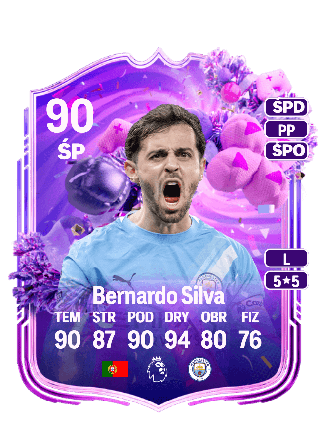 Bernardo Silva card