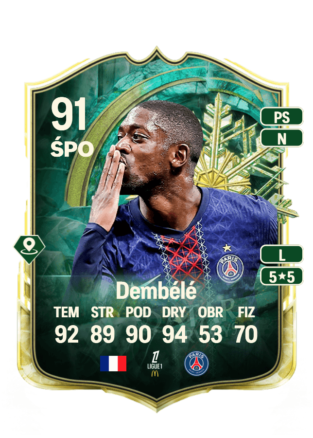Ousmane Dembélé card